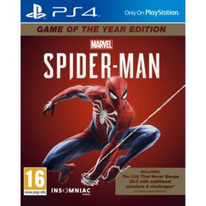 Rich results on Google's SERP when searching for'Marvel Spiderman Game of the year edition PS4'