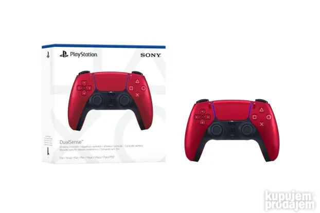 PlayStation 5 PS5 DualSense Gamepad(ĐŽojstik) – Volcanic Red (2)