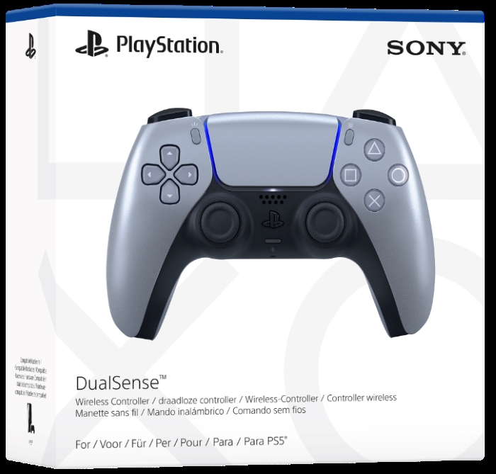 PlayStation 5 PS5 DualSense Gamepad(ĐŽojstik)-Sterling Silver