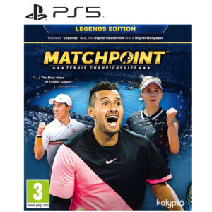 Google's SERP when searching for'PS5 Matchpoint Tennis Championships - Legends Edition'